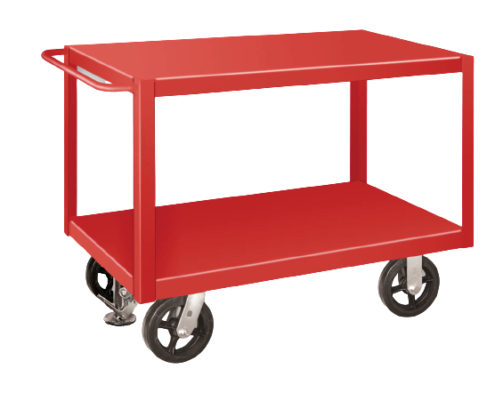 Red Service Cart