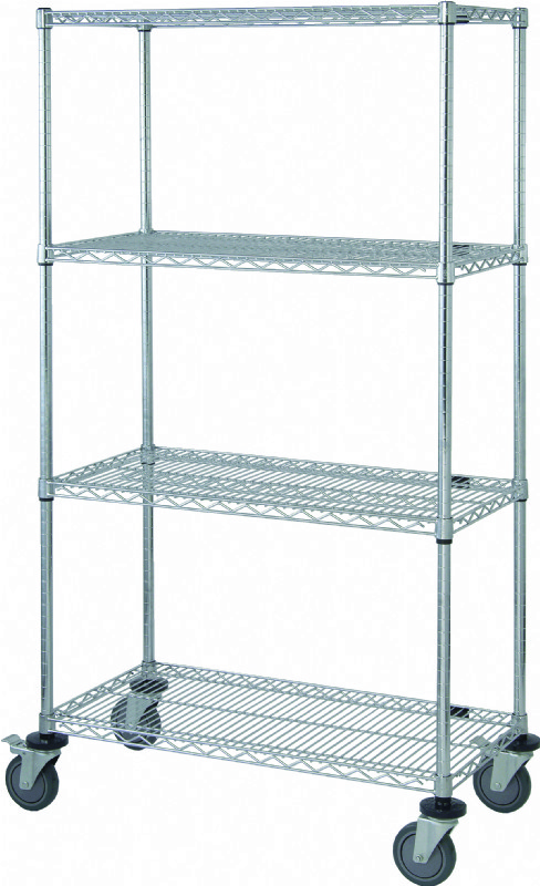 Mobile Wire Shelving
