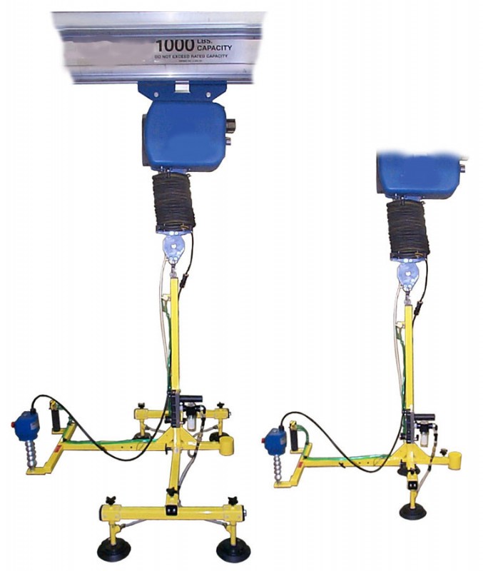 Overahead Manipulator with custom vacuum lift